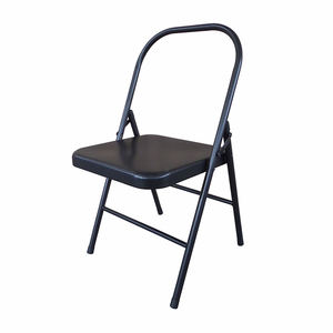 <span class=keywords><strong>Silla</strong></span> de Yoga Plegable de Metal Negra Personalizada al por Mayor, Multifuncional, Antideslizante, Ecológica, para Mujeres, 5 kg, <span class=keywords><strong>Silla</strong></span> de Yoga Iyengar - Product Image 6