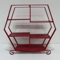 Meilleures ventes Présentoir hexagonal en acier pour hôtel et restaurant Buffet Dessert Traiteur Hot Pot & Food Servant Cake Stand