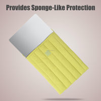 Sac d'ordinateur gonflé en coton quantité minimale de commande bas 13-14 pouces housse d'ordinateur portable housse de protection étui de transport pour MacBook Asus/Dell Xps en couverture