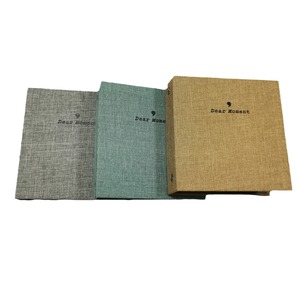 Álbum de Fotos de Hojas Sueltas con Cubierta de Lino de 3/5 Pulgadas y 100 Bolsillos para <span class=keywords><strong>Instax</strong></span> <span class=keywords><strong>Mini</strong></span>, Boletos de Cine y Tarjetas Coleccionables - Product Image 5