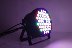 Haute Performance 54*3W RGBW LED petite fonte d'aluminium Par lumière DMX512 contrôle fête Par peut éclairer scène <span class=keywords><strong>DJ</strong></span> Club Disco KTV hôtels - Product Image 5