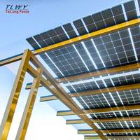 Sistema Fotovoltaico Durevole e Impermeabile per Carport Solare, Montaggio Facile e Veloce, Sistema di Montaggio Solare Anti-Graffio per Parcheggio