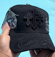 Topi Gorras G5 El Barbas B Chrome Baru, pengiriman cepat, topi baseball suede bordir 3D, dapat disesuaikan, unisex, 31 topi