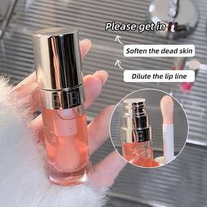 Huile à Lèvres Beauté Fruitée Transparente Lissante en Gros pour Femmes, Glaçage à Lèvres Longue Durée Anti-Adhésif Réparateur Volumisant Liquide, Étiquetage Personnalisable - Product Image 5