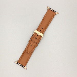 Correa de reloj de cuero de vaca genuino para Apple Watch 42 44 45 46 mm <span class=keywords><strong>Iwatch</strong></span> Series 10 9 8 <span class=keywords><strong>ultra</strong></span> 49mm correa de muñeca - Product Image 3
