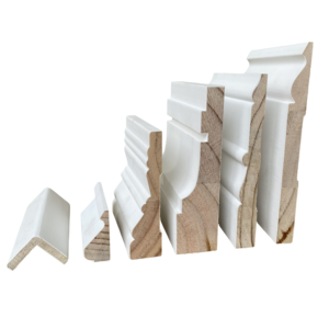 Plinthe en plâtre Gesso, moulure en bois, plinthe murale - Product Image 5