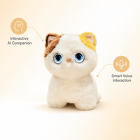 Chatbot intelligent IA le plus vendu : Compagnon émotionnel réactif à l'humeur, peluche de liaison profonde à mémoire longue durée, compagnon de bureau social-émotionnel