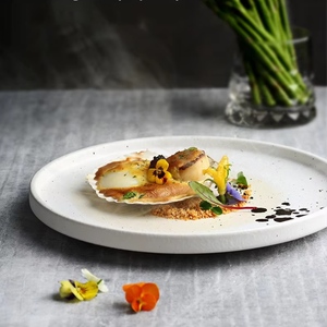 Assiette de plat principal empilable de style mexicain allant au four Assiettes à steak de restaurant pour blogueurs et photographes culinaires - Product Image 2