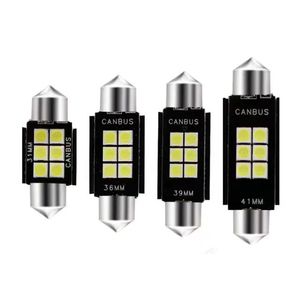 Ampoule LED Festoon 31mm 36mm 39mm 41mm Canbus pour éclairage intérieur de voiture, 6SMD 6000K, lampe de dôme blanche pour habitacle de véhicule - Product Image 2