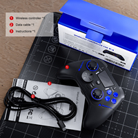 Manette de jeu sans fil GAMINJA à six axes BT 5.0, prix d'usine OEM, pour NS Switch PS4 PC, boutons programmables