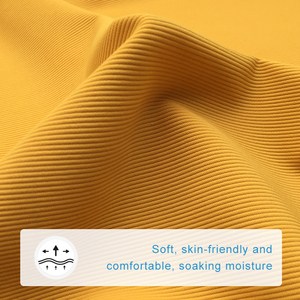 No6627 Vải Dệt Kim Gân Co Giãn 4 Chiều Cắt Miễn Phí <span class=keywords><strong>100</strong></span> D 74% Nylon 26% Spandex Có Gân Rất Nhiều - Product Image 3