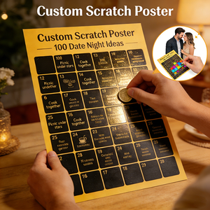 <span class=keywords><strong>Affiche</strong></span> à <span class=keywords><strong>gratter</strong></span> personnalisée : Aventure à <span class=keywords><strong>gratter</strong></span> pour <span class=keywords><strong>couple</strong></span>, Motivationnelles réalisations, Cadeau de Saint-Valentin pour <span class=keywords><strong>couple</strong></span> - Product Image 2