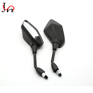 Réflecteur de rétroviseur noir 10MM, accessoires de moto à usages multiples, miroir arrière noir pour motocyclette - Product Image 1