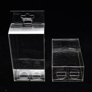 Custom Design PVC PET Plastic Clear Packaging Boxes With Hanging Hole Plastic Storage Boxes Transparent <b>Present</b> <b>Box</b> - Product Image 6