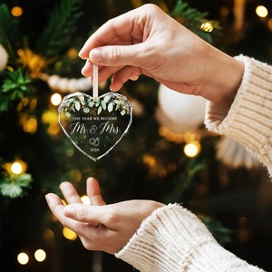 Adorno Colgante <span class=keywords><strong>de</strong></span> Cristal en Forma <span class=keywords><strong>de</strong></span> Corazón para Decoración <span class=keywords><strong>de</strong></span> Bodas, Despedidas <span class=keywords><strong>de</strong></span> Soltera y Navidad - Product Image 2