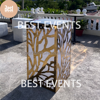 Table de bar rectangulaire moderne de haute qualité pour mariage, prix fabricant, idéale pour les événements et les fêtes