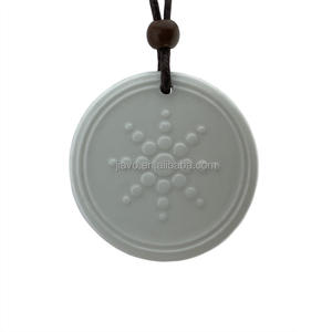 Colgante de energía cuántico para mujer, collar con colgante de energía calar con caja, Lava, Bio Ciencia, girasol blanco, novedad - Product Image 5