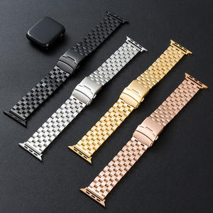 Correa de Repuesto Lionorm de Acero Inoxidable Sólido de 22 mm para Relojes Apple, Pulsera de Metal de Lujo para HUAWEI <span class=keywords><strong>GT3</strong></span> Pro - Product Image 1
