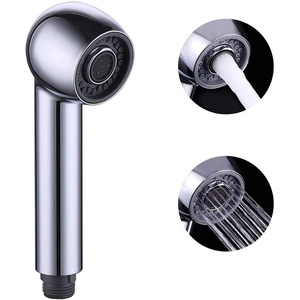 Cabezal de ducha de repuesto cromado para herramienta de torneado de fregadero extraíble - Product Image 1