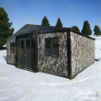 Villas maisons préfabriquées design de luxe moderne maison cube de 40 pieds de haut villa maison préfabriquée maison pliable cabane atelier à domicile