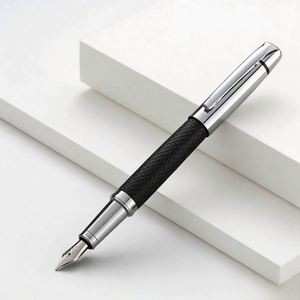 PU Luxury Metal Fountain <b>Pen</b> Men's Calligraphy <b>Pen</b> with a Writing Diameter of 0.5mm High Quality Signature <b>Pen</b> with Custom logo - Product Image 3