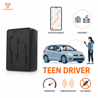 Localizador de Coche para Adolescentes, 4G LTE, Sin Cables, Geocerca, Alerta de Exceso de Velocidad y Vibración, Reproducción de Ruta en Tiempo Real, Rastreador GPS Inalámbrico