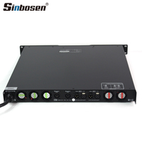 Amplificateur de puissance DSP D2-4200, amplificateur audio numérique professionnel, traitement audio avec filtre FIR