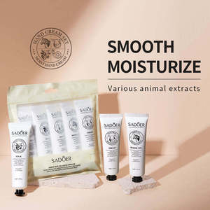 Sadoer 30g*5pcs Crème pour les mains hydratante, lissante, rajeunissante, aux extraits de fruits colorés, nourrissante, réparatrice, anti-fissures - Product Image 5