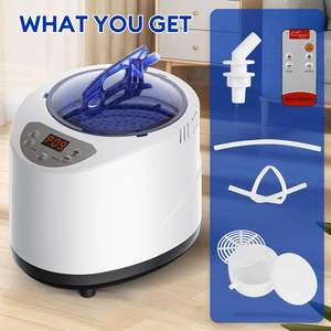 ساونا بخار منزلية كهربائية محمولة 3L للجسم بالكامل ساونا بسيطة مستقيم تستعد لتنحيف البشرة سبا صحي منزلي للرعاية الصحية - Product Image 6