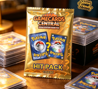 Pochette d'emballage personnalisée pour cartes à collectionner, scellée à chaud, avec logo sur mesure, pour booster de cartes de jeu, en plastique