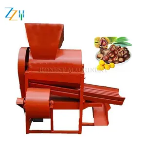 Industrial Almonds Processing Machines / Chestnut Slicing Machine / Chestnut Shelling Machine