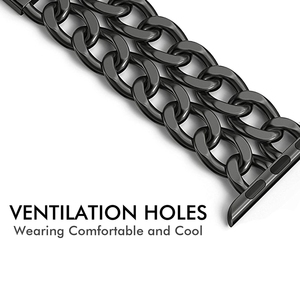 Correa <span class=keywords><strong>de</strong></span> cadena <span class=keywords><strong>de</strong></span> metal para <span class=keywords><strong>Apple</strong></span> <span class=keywords><strong>Watch</strong></span>, banda <span class=keywords><strong>de</strong></span> acero inoxidable <span class=keywords><strong>de</strong></span> 49mm, 42mm, 46mm, 41mm, 45mm, 40mm, 44mm, 20mm, 22mm, Universal - Product Image 5