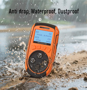 Multi gás combustível portátil detector H2S CO O2 alarme monóxido de carbono detector gás natural analisador de oxigênio H2S <span class=keywords><strong>LEL</strong></span> - Product Image 5