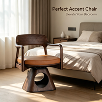 Lit surélevé pour chat de qualité supérieure, rotation à 360 degrés, chaise longue en bois pour animaux de compagnie, coussin amovible pour chats d'intérieur, petits chiens, décoration intérieure