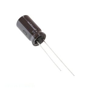 Condensador Original UPA1V271MPD de Aluminio con Orificio Pasante, 270UF, 20%, 35V, Radial TH, 270 uF - Product Image 1