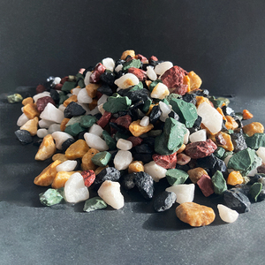 Màu <span class=keywords><strong>Pebble</strong></span> Stones cho vườn Pathway không trượt sinh thái thân thiện cảnh quan chất liệu bền ngoài trời thiết kế màu rửa đá - Product Image 2