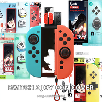 En stock pour Nintendo Switch 2 : Coque de protection en silicone souple TPU pour Joy-Cons gauche et droit