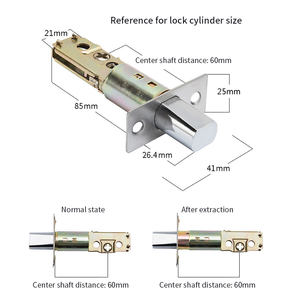 מנעול דלת חכם חדש לבית/מלון, מסך מגע, סיסמה, כרטיס, טביעת אצבע, מפתח מכני, תואם TT Tuya APP, ידית נעילה לדלת - Product Image 6