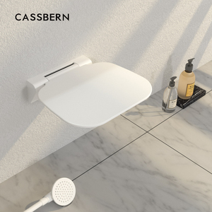 Sedile <span class=keywords><strong>doccia</strong></span> pieghevole da parete, compatto, moderno, salvaspazio, pratico, robusto e durevole - Product Image 6