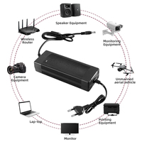 Adaptador de Corriente de Escritorio DC Nuevo, ABS, 10A, 12V 15V 18V 20V 24V 180W 200W 225W 240W