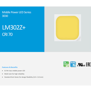 Samsung Trắng <span class=keywords><strong>Led</strong></span> <span class=keywords><strong>Diode</strong></span> lm301z + Samsung lm301z cộng với cri90 0.3 Wát <span class=keywords><strong>3V</strong></span> 65mA CRI 80 trắng <span class=keywords><strong>LED</strong></span> <span class=keywords><strong>Diode</strong></span> - Product Image 4