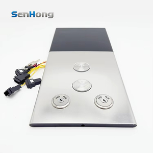 Ban đầu Toshiba thiết kế hiện đại thang máy cop hội trường cuộc gọi Bảng điều khiển thiết lập T-KVD661 CV6 loạt hoàn thành cuộc gọi Hộp Lắp Ráp cho căn hộ - Product Image 4