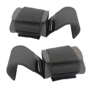 Heavy-Duty Adjustable High Stretch Lightweight Wrist Band Padded Grip Enhancing Deadlift Pull-Up Straps for Weightlifting Gym - Product Image 4