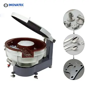 big 150l-600l large bowl metal deburring polishing heavy duty vibratory tumbler surface mass finishing machine with separator