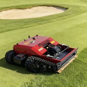Промышленная газонокосилка-робот на бензине/дизеле с дистанционным управлением, 16 л.с., с цилиндрическим лезвием, радиус действия 1000 м, для больших площадей и гольф-полей - Product Image 1