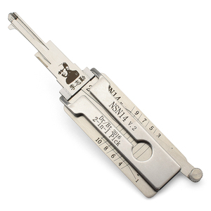 Herramienta de Cerrajería de Alta Calidad Lishi NSN14 2 en 1, Herramienta de Apertura y Decodificación Automática para Llaves de Vehículos - Product Image 1