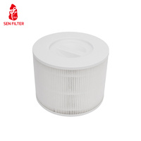 Filtre de remplacement HEPA et charbon actif haute efficacité pour purificateur d'air LEVOIT Core 300, Core 300-RF-TX