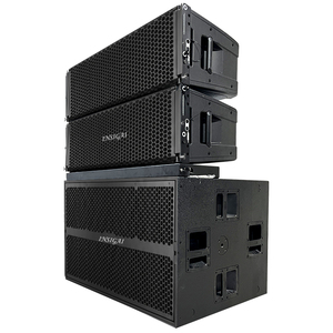 Hdl50a 4k Altavoces Profesionales de 3 Vías, Sistema de Sonido Line Array PA, Altavoces Line Array Activos Dobles de <span class=keywords><strong>12</strong></span> <span class=keywords><strong>Pulgadas</strong></span> - Product Image 1