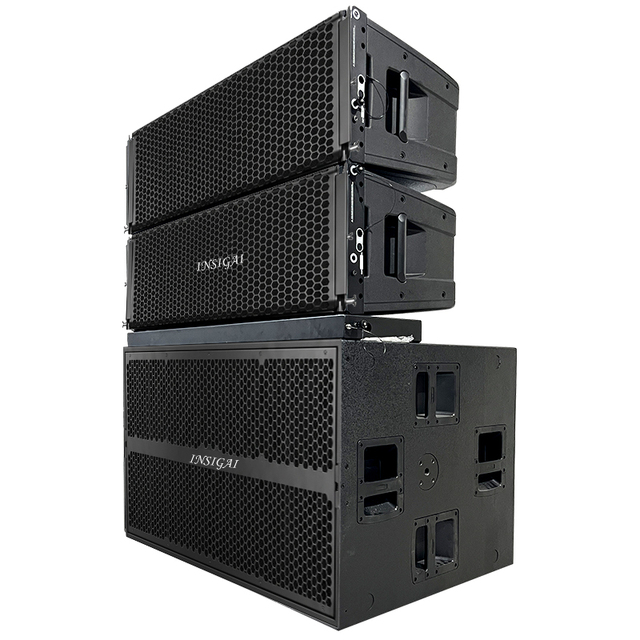 IDL50A 4k 3 Way Professional Speaker Altavoces Line Array pa Sound System Dual 12 Inch Active Line Array Speakers