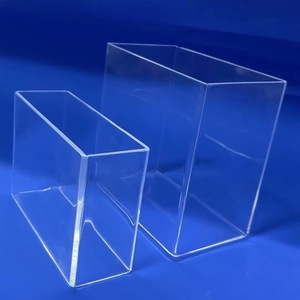 Op maat gemaakte kwarts vierkante tanks, kwarts vierkante containers en diverse kwartsglazen tanks - Product Image 1